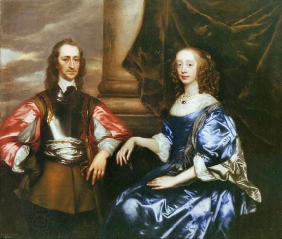 Sir Peter Lely Earl and Countess of Oxford by Sir Peter lely China oil painting art